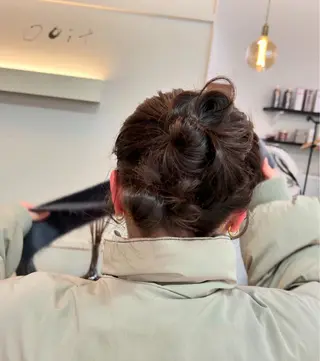 ミディアム カラー ooit所属・田崎 文香のヘアスタイル