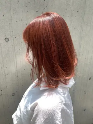 ミディアム カラー ヘアアレンジ beauty: beast 中目黒店のヘアスタイル