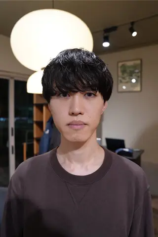 メンズ メンズパーマ いしだ りょうのヘアスタイル