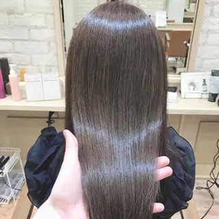 セミロング カラー courage所属・kanako カナコのヘアスタイル