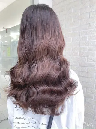 ロング 【髪質改善カラー】 あむ·. ⟡ 🖤のヘアスタイル