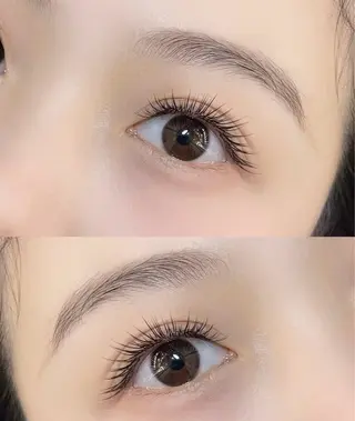 マツエク・マツパ ゆり❤️愛.ラッシュ AURAのマツエク・マツパデザイン