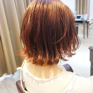 ミディアム 所渉/韓国レイヤー /ウルフカットのヘアスタイル