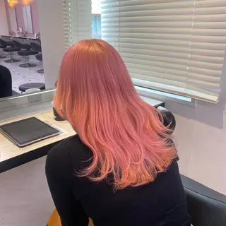 セミロング カラー 透明感ベージュカラー 🪞上野🪞AIのヘアスタイル