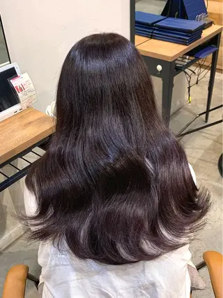 ロング カラー La Bonheur hair parfait所属・谷本虎太郎 レイヤー🌈ボブのヘアスタイル