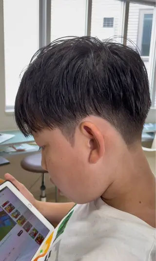 ショート メンズ キッズ ISHIGURO所属・三井 大輝のヘアスタイル