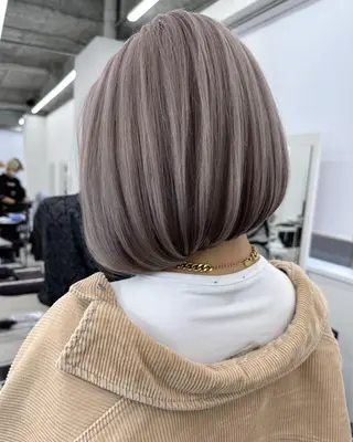 ミディアム LINOET名古屋所属・ダブルカラー🩶上村 純妃🩶名駅徒歩5分のヘアスタイル