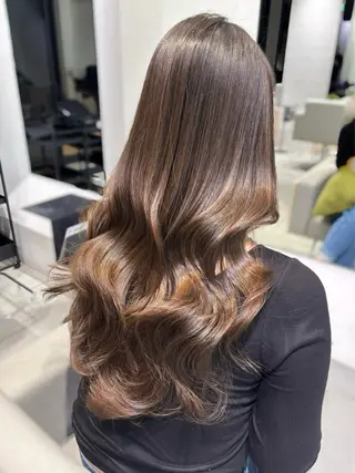 ロング カラー 銀座/髪質改善/韓国 カラー🍓原田侑依のヘアスタイル