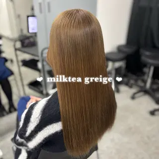 カラー かわいい艶髪🤍 れいな🤍のヘアスタイル