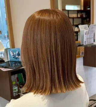 カラー うるツヤカラー💖 なるみももかのヘアスタイル