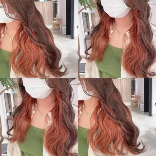 カラー 渋谷:インナーカラー ／🍒エリカ🍒のヘアスタイル