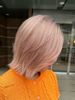 ミディアム 牧内 拓のヘアスタイル