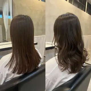 ロング カラー 工藤 梨花のヘアスタイル