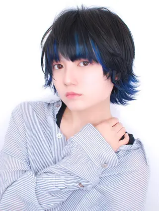 ショート カラー ブリーチ/髪質改善 NYNY大久保のヘアスタイル