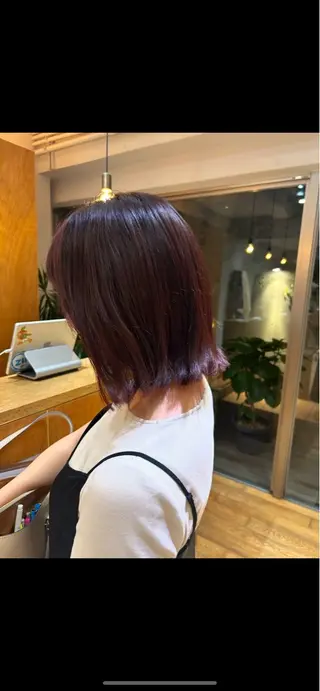 ミディアム カラー 【ボブカット募集中】 ななこのヘアスタイル