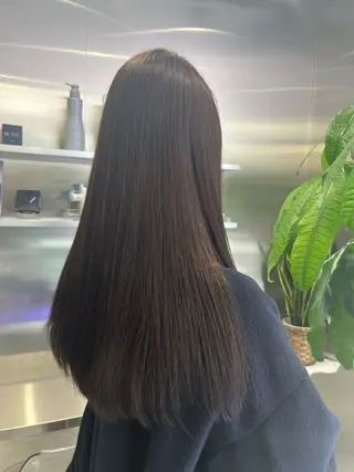 ロング カラー 平野 優奈のヘアスタイル