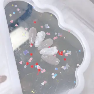 ネイル MoMoA Nail ネイル長さ出し専門店のネイルデザイン