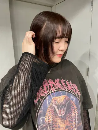 ミディアム カラー 表参道/髪質改善・ 透明感 colorのヘアスタイル