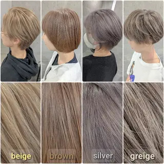 ショート カラー Oli所属・ミルクティー特化 🌈島内　琢真🌈のヘアスタイル