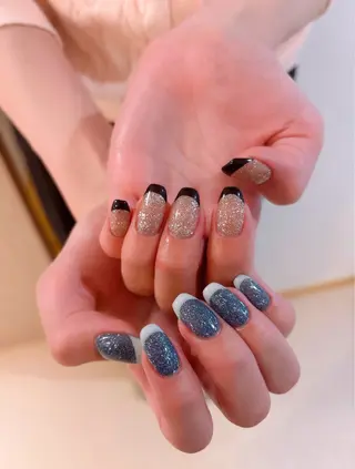 ミディアム Nail Salon Rinosh所属・Rinosh Haruのネイルデザイン