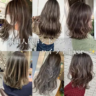 ロング カラー 髪質改善will hairdesignのヘアスタイル