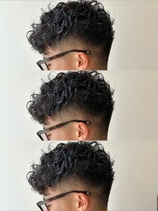 パーマ メンズ メンズパーマ特化🔥 ツイスパ/シャドウのヘアスタイル