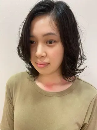 ミディアム レイヤー/ウルフ🤎 mayo.のヘアスタイル