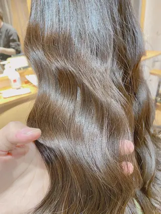 セミロング カラー Tummy's所属・Tummy's 岸本 圭吾のヘアスタイル