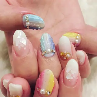 ネイル 東 千夏のネイルデザイン