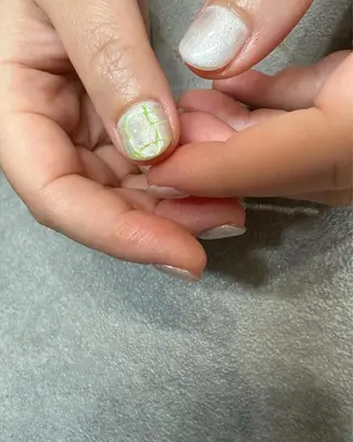 ネイル kiii.__ ✴︎*のネイルデザイン