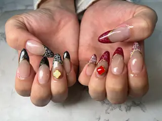 ネイル Queennail 北堀江megumiのネイルデザイン
