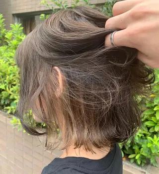 ショート カラー 🌈re-room EIKI🇰🇷のヘアスタイル