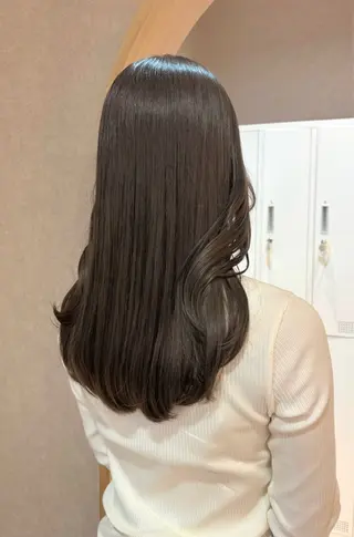 ミディアム 似合わせ/ベージュ /レイヤー/りほ🤍のヘアスタイル