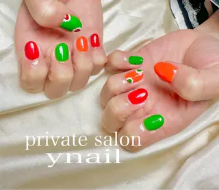 ネイル マルサンカクシカク所属・○△□ 守口市のネイルデザイン