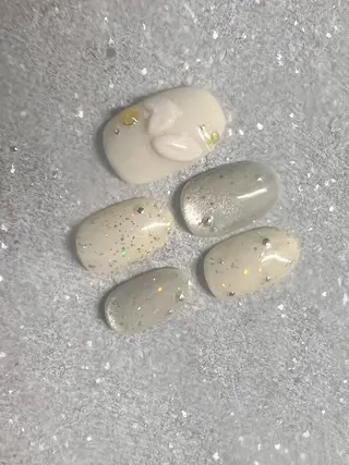 メンズ ネイル 爪ケア/深爪 自爪育成 🐰えむのネイルデザイン