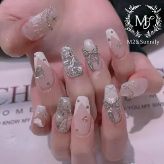 ネイル 長さだし専門店 M2　rikaのネイルデザイン