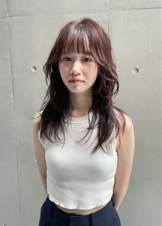 セミロング カラー 【メンズ指名数 NO.1】マルヤマのヘアスタイル