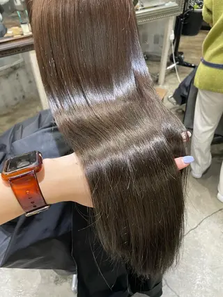 ロング カラー ボブヘアカット Rikapi❤️のヘアスタイル