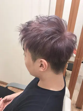 ショート カラー アザマ　ヤスカツ _rosso 川口のヘアスタイル