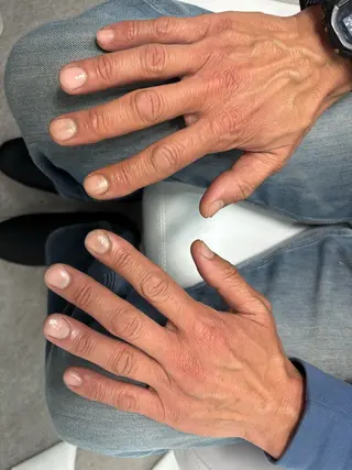 メンズ ネイル jiem5 𝐦𝐚𝐧𝐚🎀のマツエク・マツパデザイン