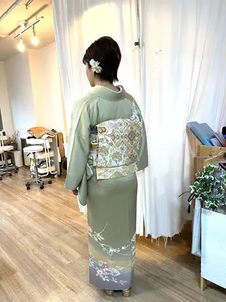 ヘアセット/卒業式 袴着付け✨清水玲歌のヘアスタイル