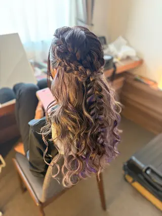 ヘアアレンジ Jammming🌺 ここあ/ヘアメサロンのヘアスタイル