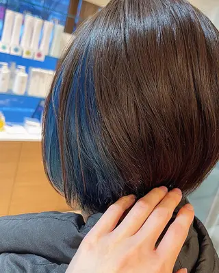 カラー 🫧髪質改善艶カラー _マエダ 🫧のヘアスタイル