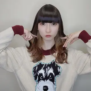 セミロング ハネエクステ表参道/ 羽エクステSpicaのヘアスタイル