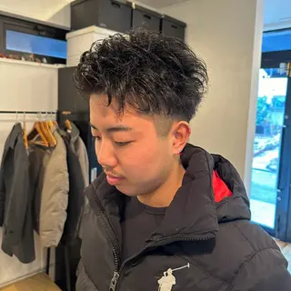 ショート パーマ メンズ 【メンズヘア】 原宿/Kasumiのヘアスタイル