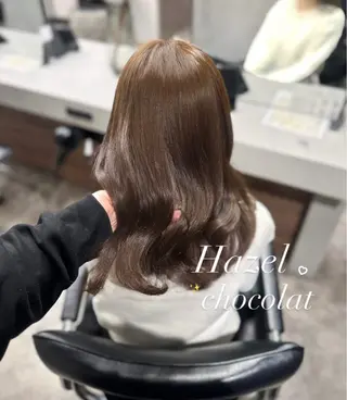 カラー ii+U【アイユー銀座】所属・ミウ🎀 GINZAのヘアスタイル
