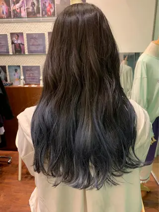 ロング カラー CoCooN 店長 さのえみのヘアスタイル