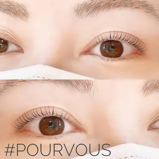 マツエク・マツパ pour voursのマツエク・マツパデザイン