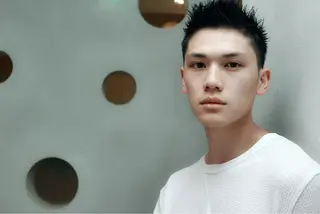 ショート カラー メンズ 川間 将彦のヘアスタイル