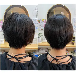 ショート ノムラ理美容室所属・野村 知美のヘアスタイル